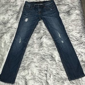 Cult of Individuality Low Rise Straight Leg Jeans (Sz 4)